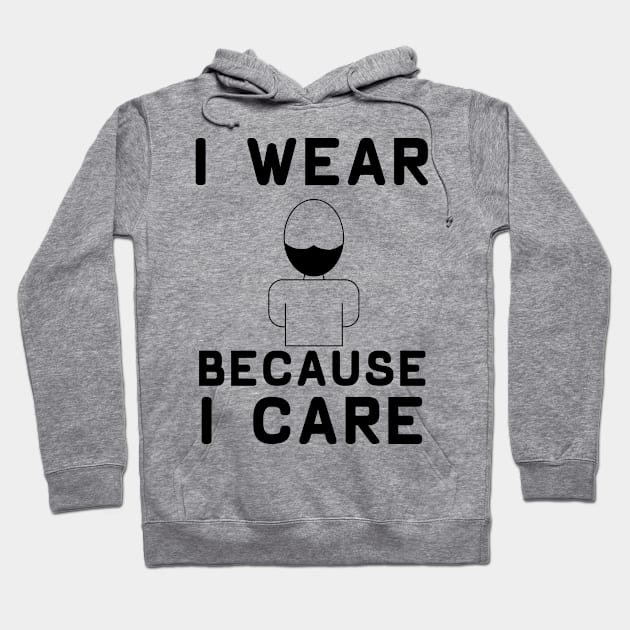 Wear Because You Care Light Hoodie by Shirt N Sweet